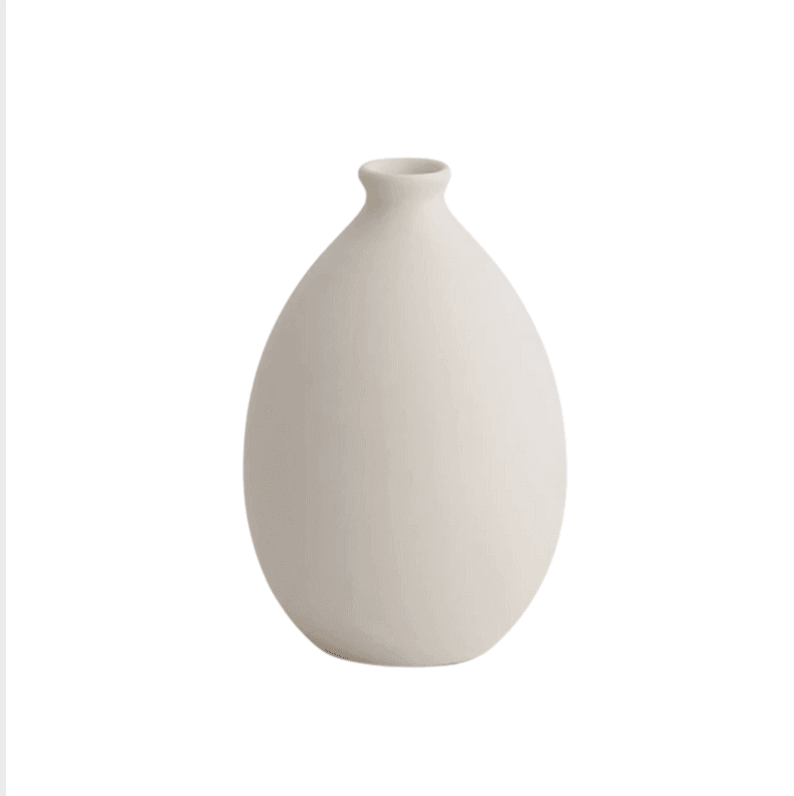 Solène – Vases en céramique mate naturels et texturés