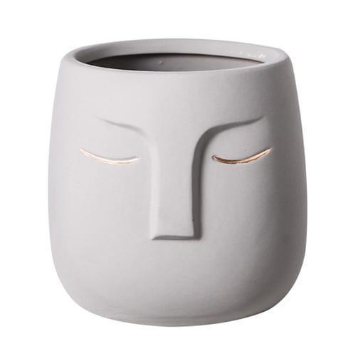 Soléra – Cache-pot en céramique texturé et artistique