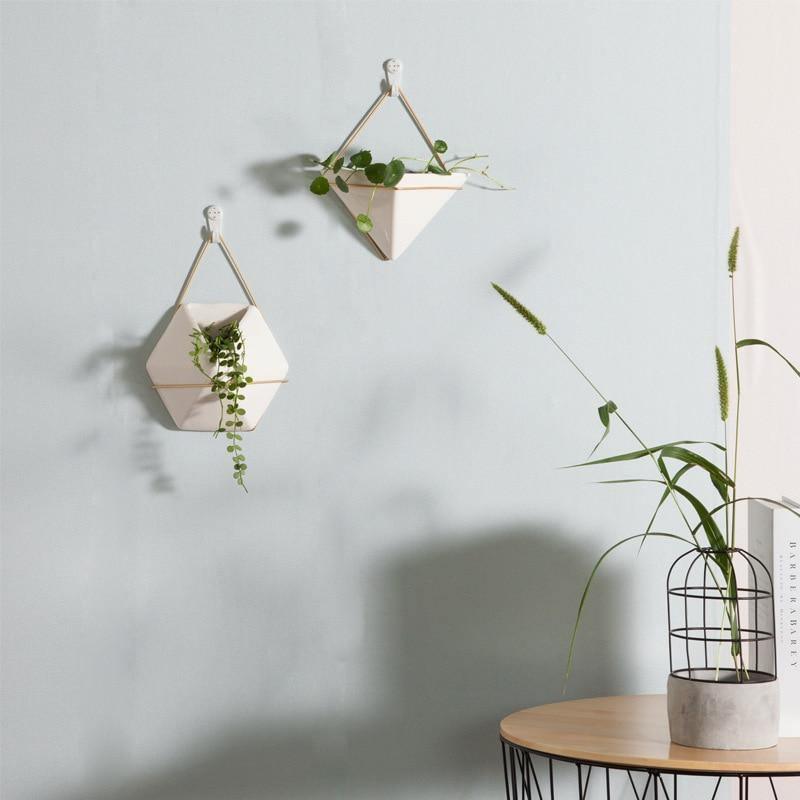 Solène – Terrarium suspendu géométrique et design