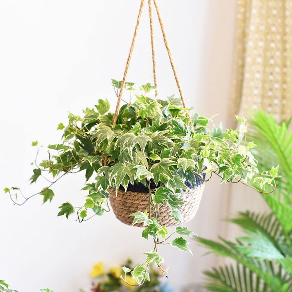 Lunara – Suspension murale en jute naturelle et texturée