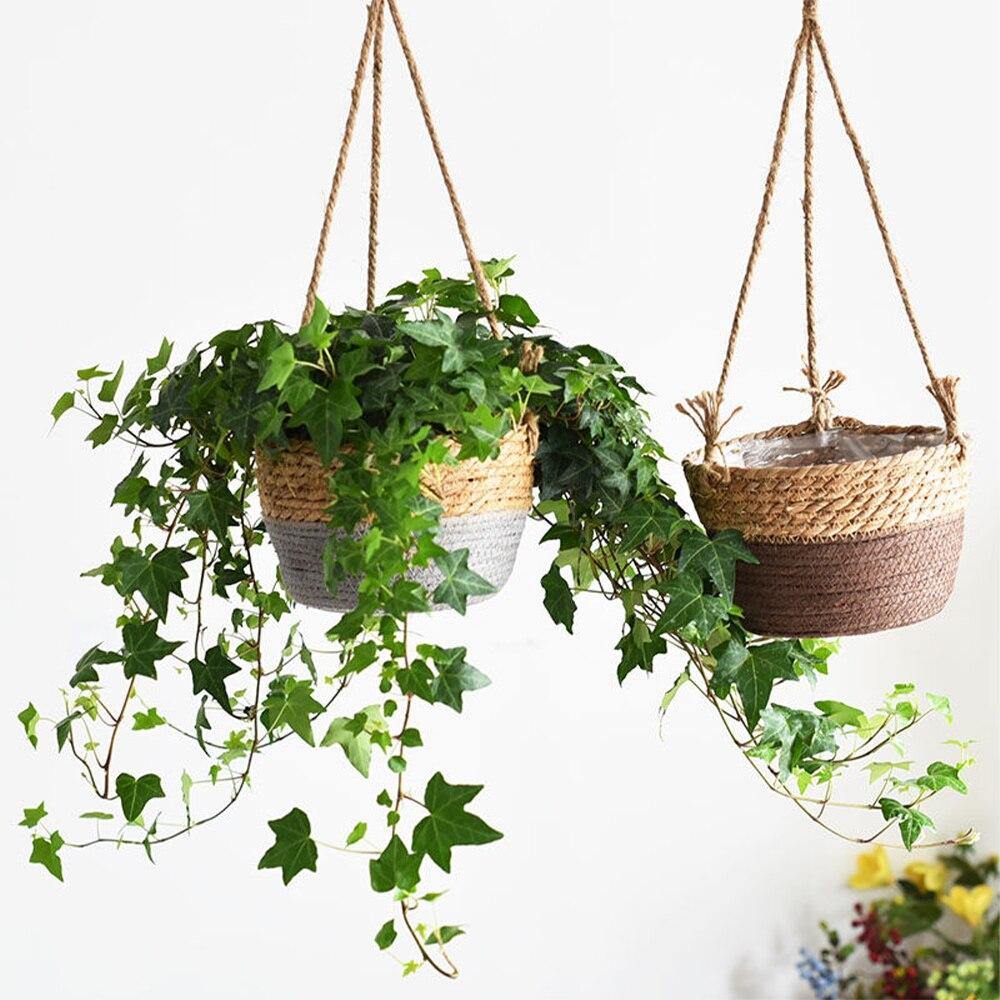 Lunara – Suspension murale en jute naturelle et texturée