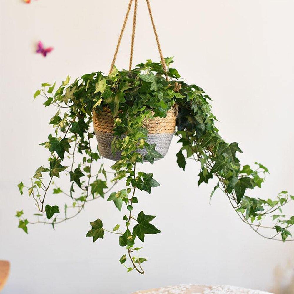 Lunara – Suspension murale en jute naturelle et texturée