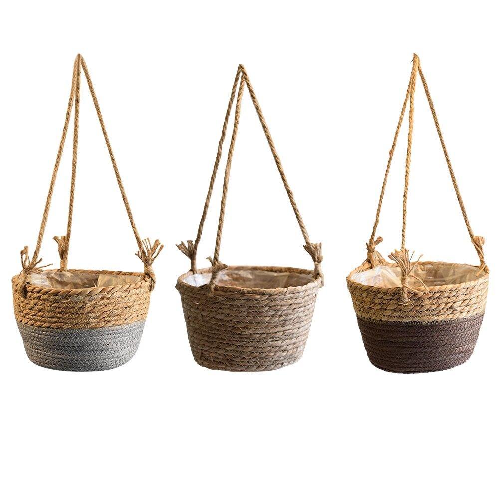 Lunara – Suspension murale en jute naturelle et texturée