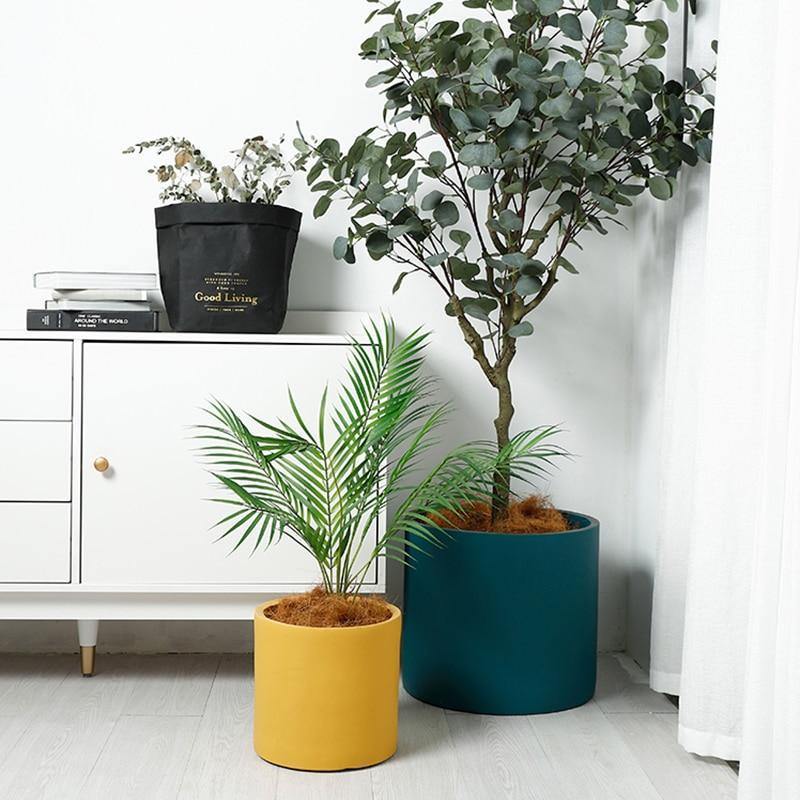 Lunara – Cache-pot en céramique artisanal et coloré
