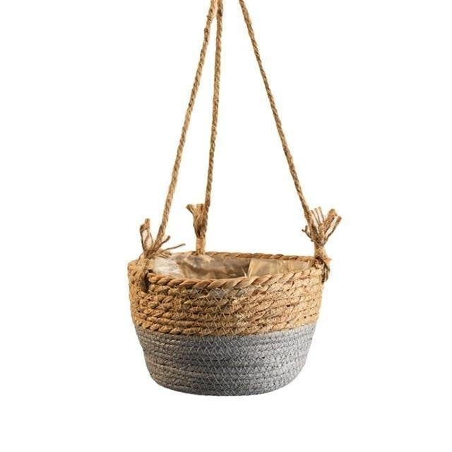 Lunara – Suspension murale en jute naturelle et texturée
