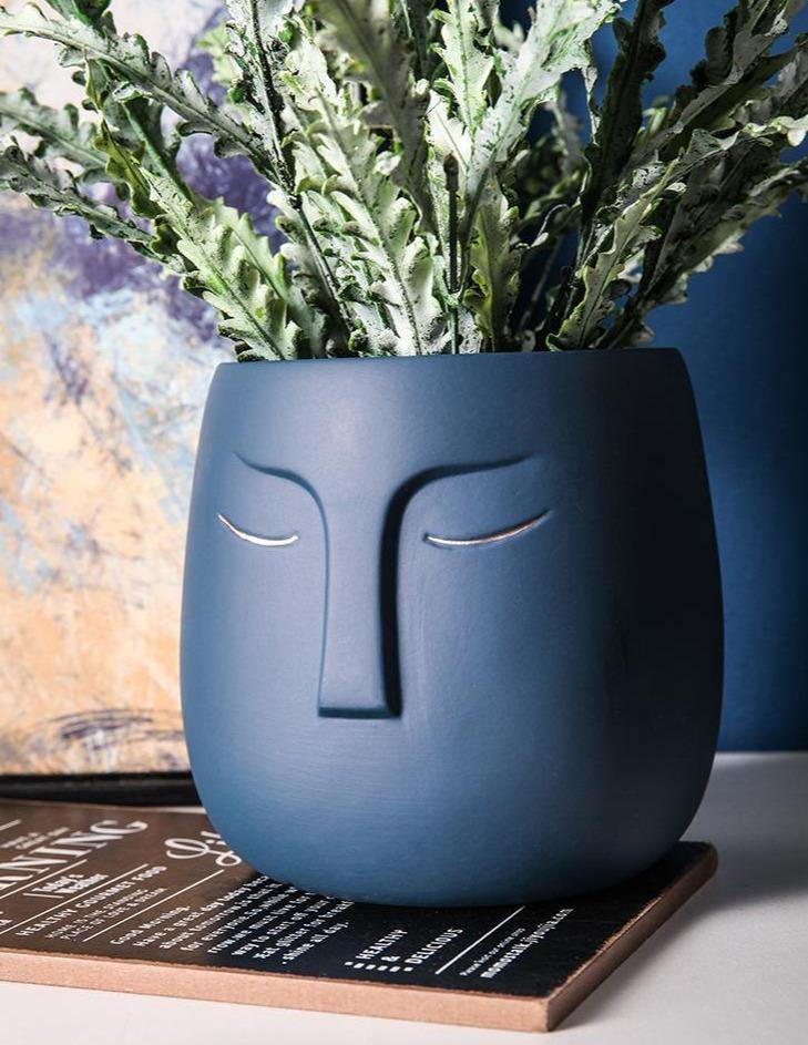 Soléra – Cache-pot en céramique texturé et artistique