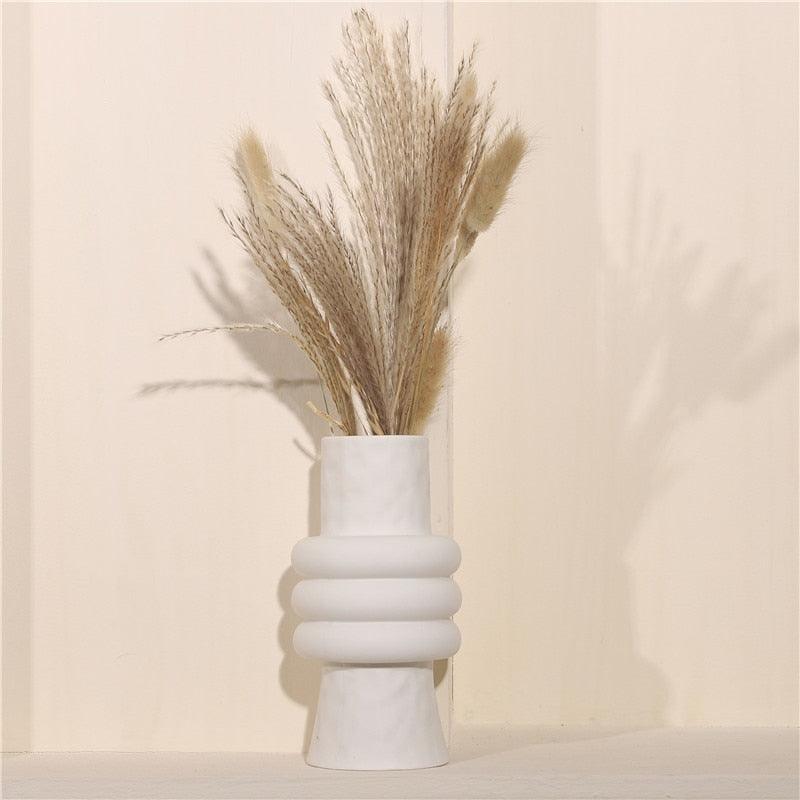 Lunara – Vase en céramique texturé et minimaliste