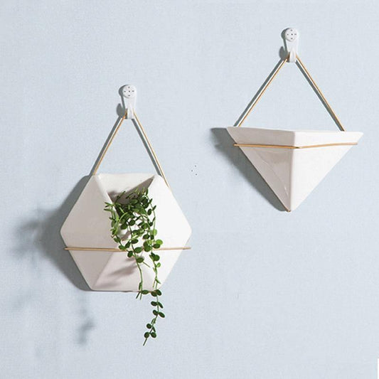 Solène – Terrarium suspendu géométrique et design